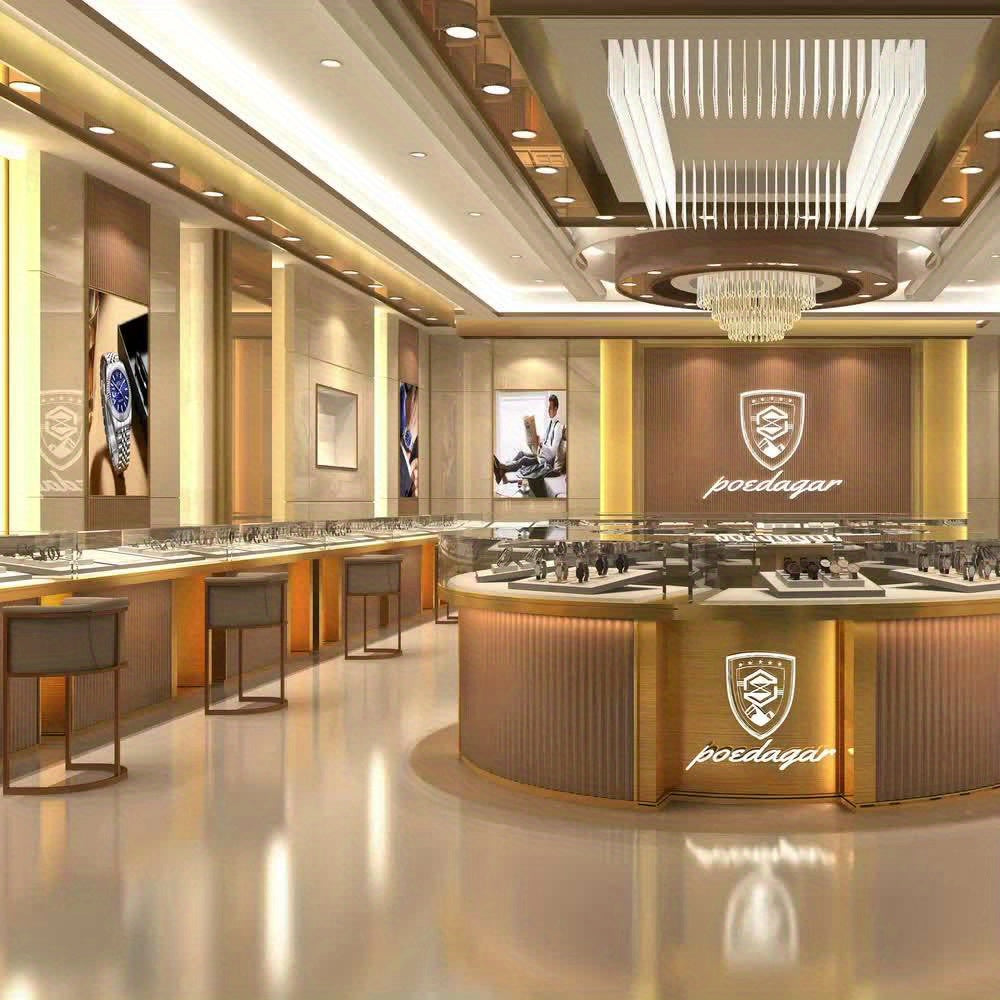 Orologio da Uomo POEDAGAR Elegante – Cinturino in Pelle, Impermeabile, Calendario e Quadrante Luminoso