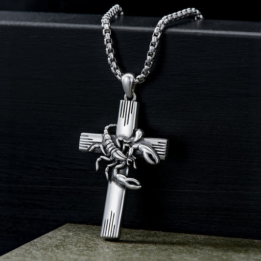 12 Zodiac Sign Necklaces for Men 925 Sterling 925 Silver Constellation Cross Pendant Chain Birthday Jewelry Gifts for Men Women
