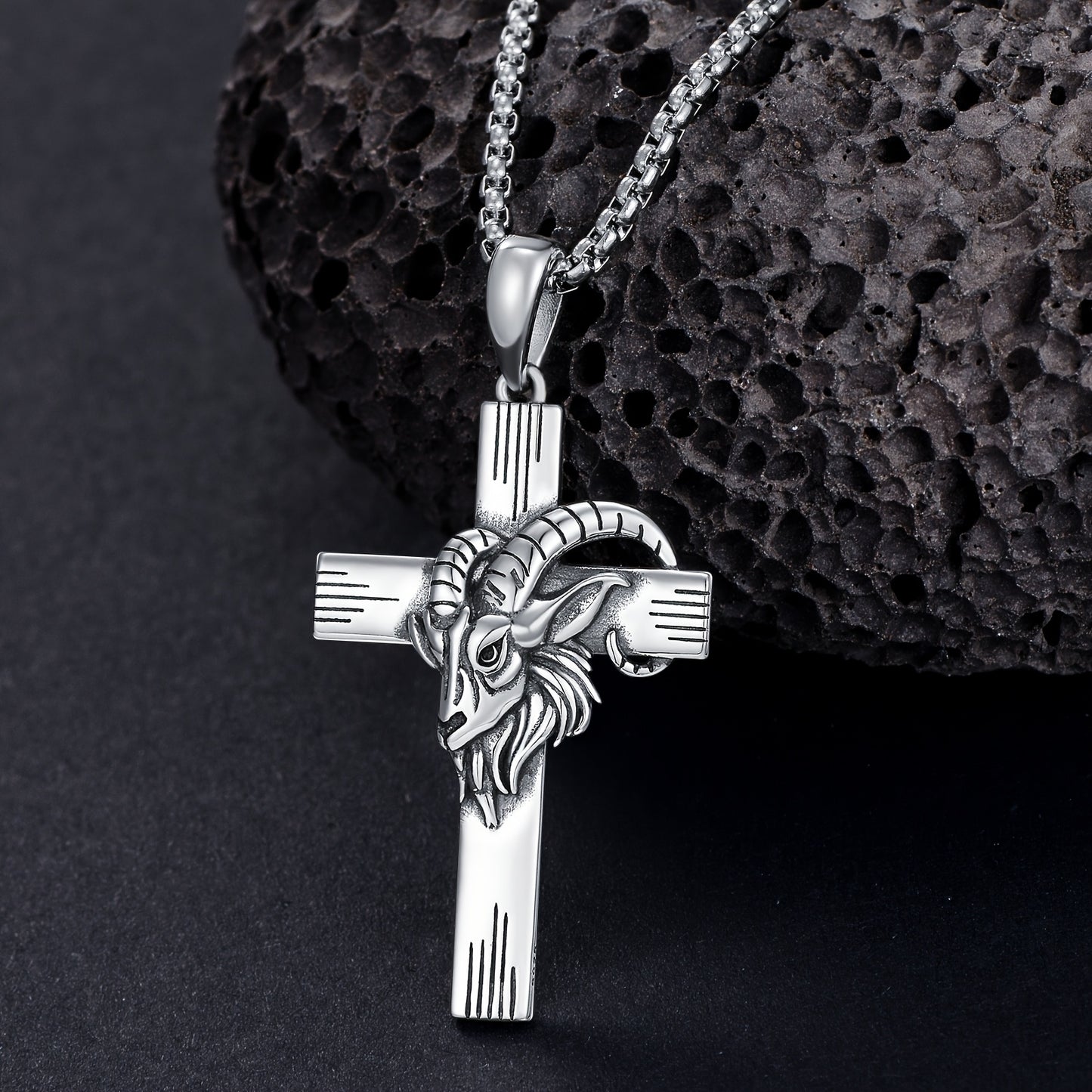 12 Zodiac Sign Necklaces for Men 925 Sterling 925 Silver Constellation Cross Pendant Chain Birthday Jewelry Gifts for Men Women