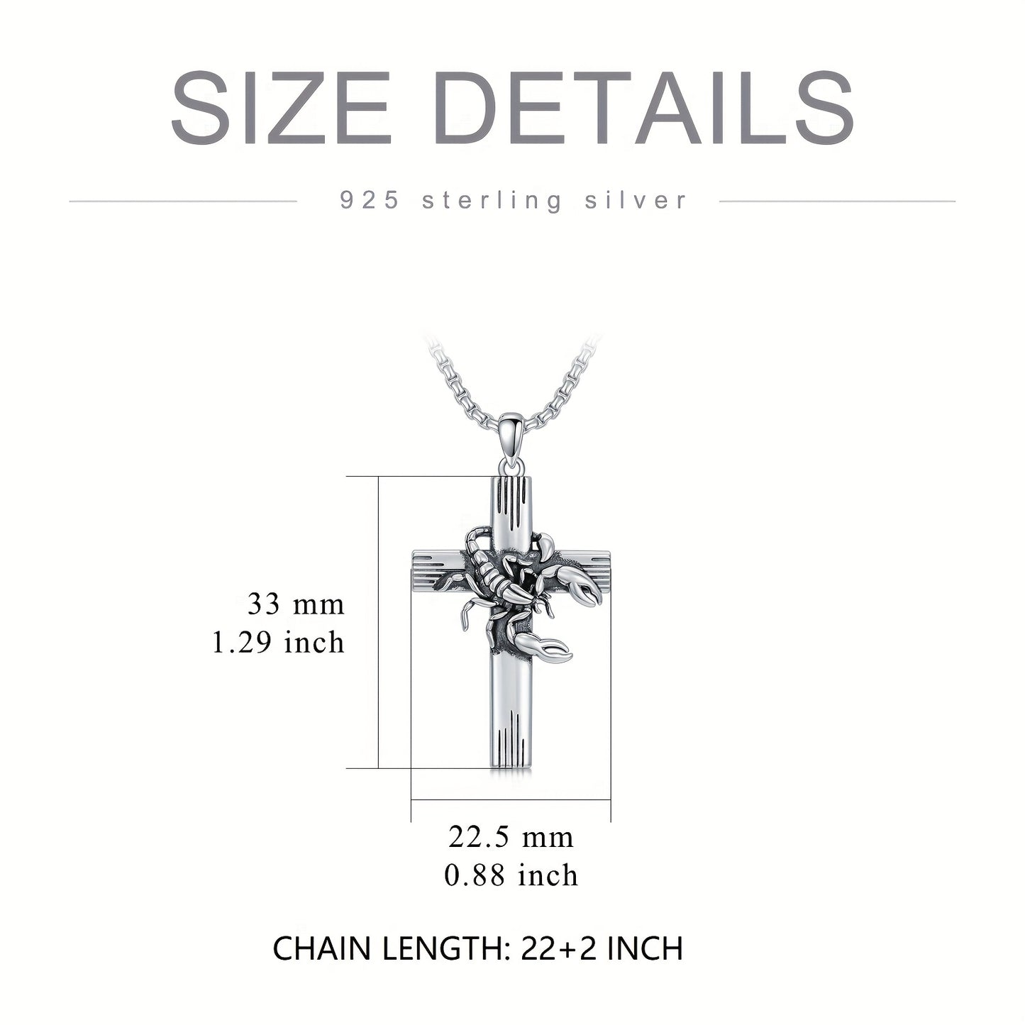 12 Zodiac Sign Necklaces for Men 925 Sterling 925 Silver Constellation Cross Pendant Chain Birthday Jewelry Gifts for Men Women